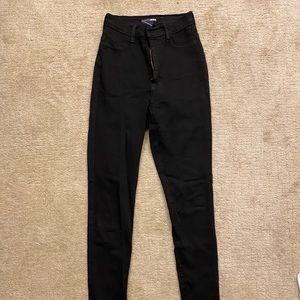 HIGH WAISTED SKINNY JEANS FASHION NOVA